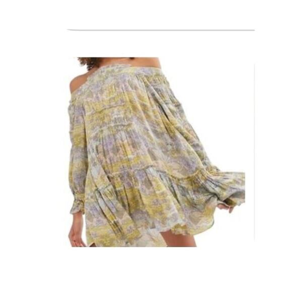 NWT Free People See You Later Swing Mini Dress Off Shoulder XS (Fits up to M) - Picture 2 of 4